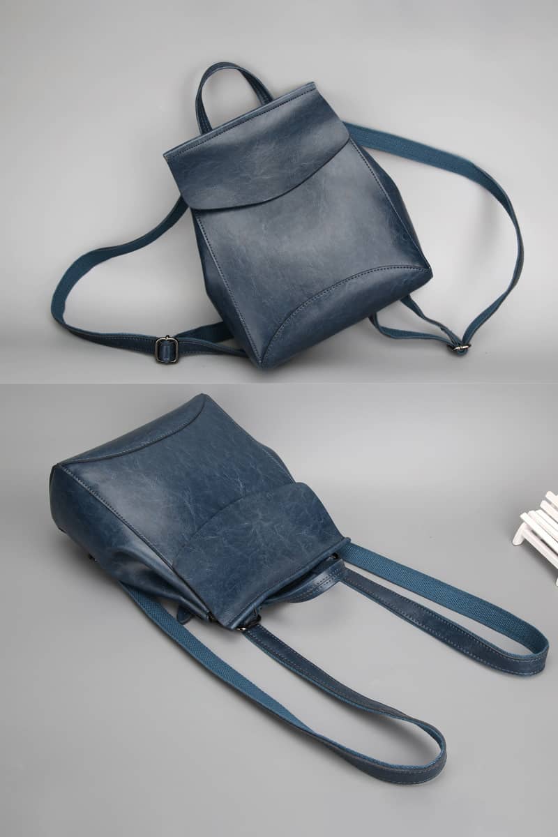 All-match PU backpack women's shoulder bag