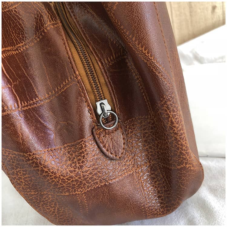 Retro PU Tote Bag Shoulder Bag