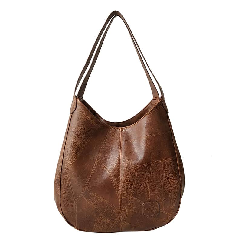 Retro PU Tote Bag Shoulder Bag