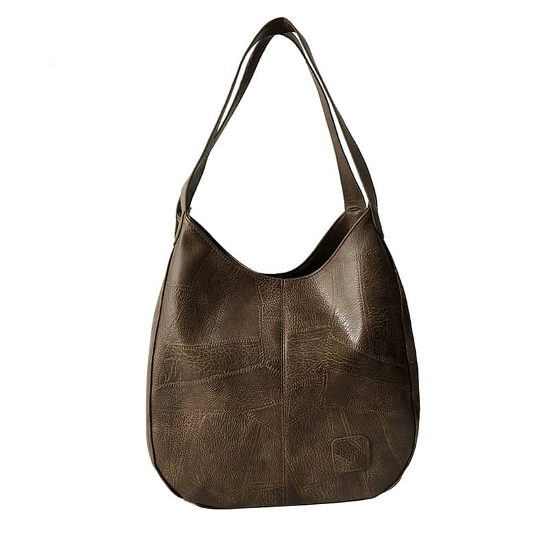 Retro PU Tote Bag Shoulder Bag