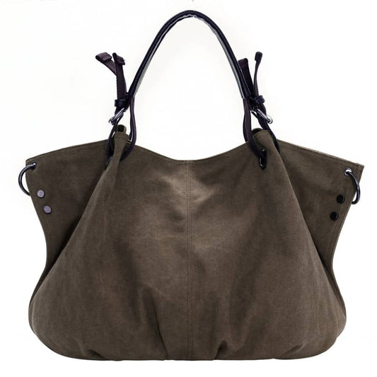 Crossbody Shoulder Canvas Bag Large Capacity Tote Bag