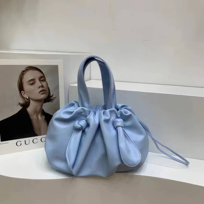 PU small Drawstring handbag