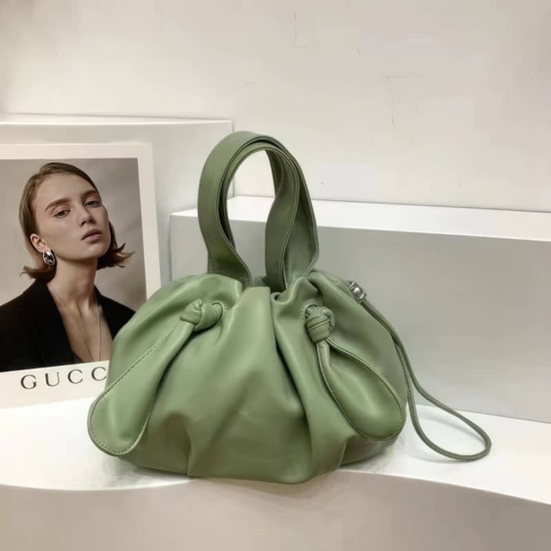 PU small Drawstring handbag