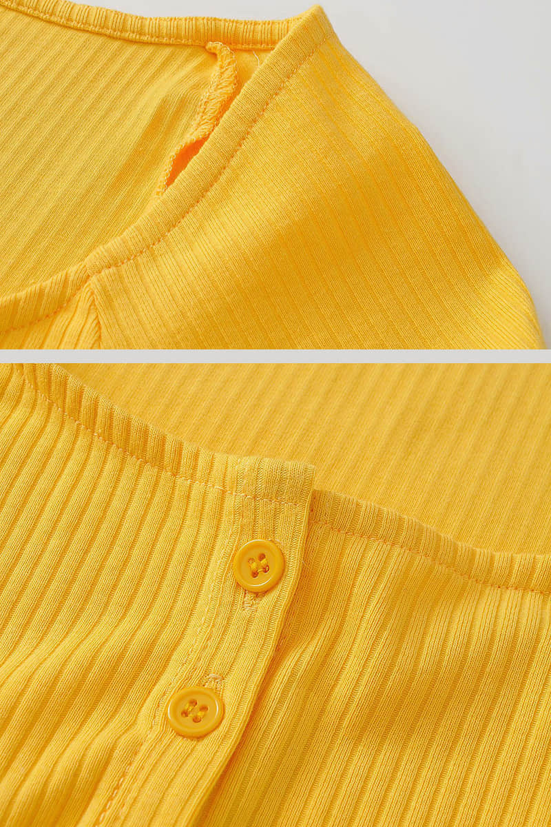 Women's round neck stitching short-sleeved T-shirt  | IFAUN