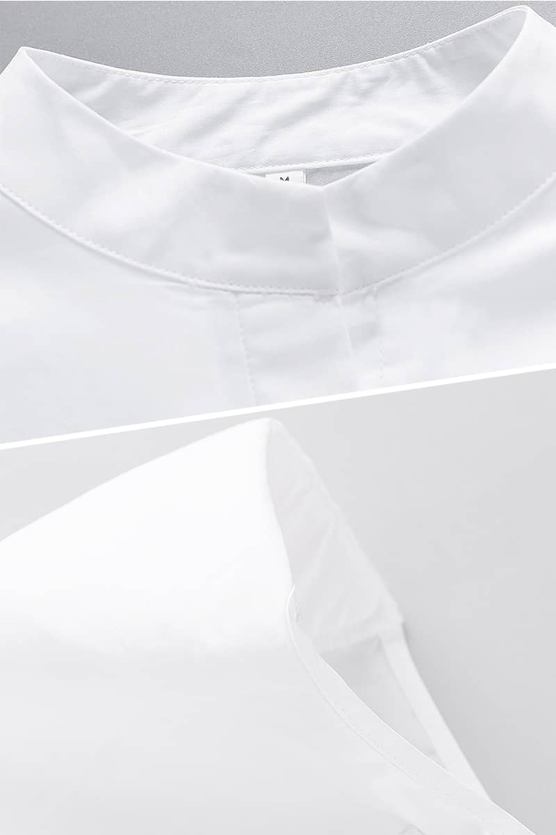 Women's white shoulder pad sleeveless shirt