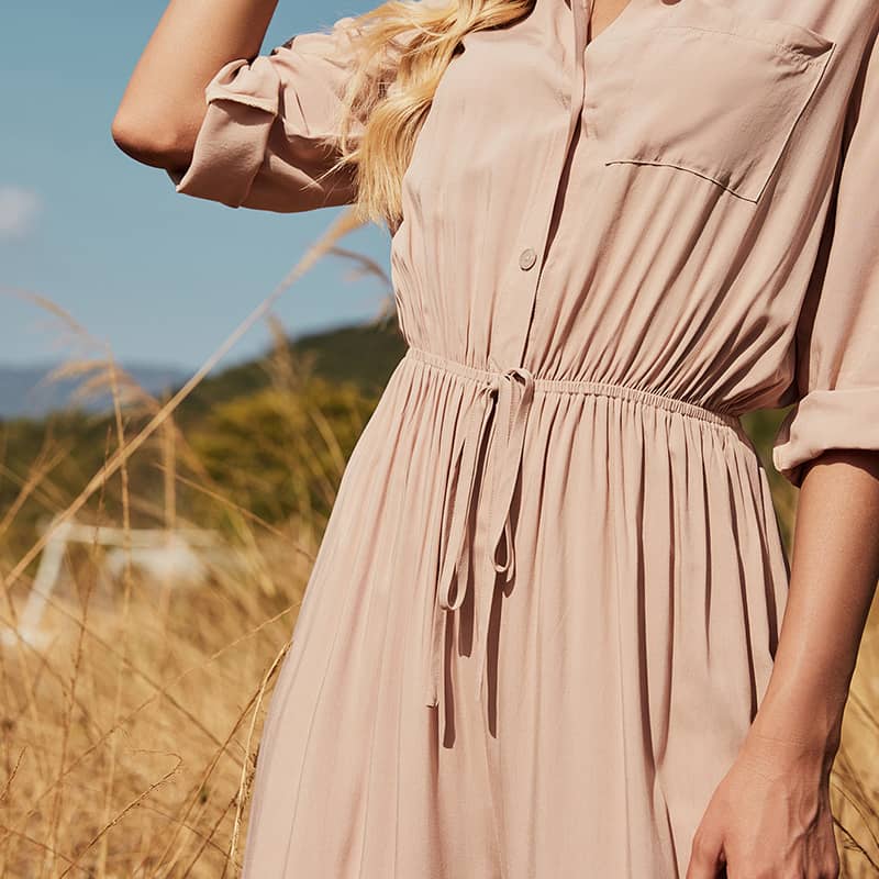 Women's three-quarter sleeve wide-leg jumpsuit  | IFAUN