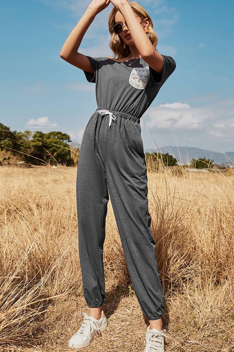 Casual loose-fit jumpsuit M | IFAUN