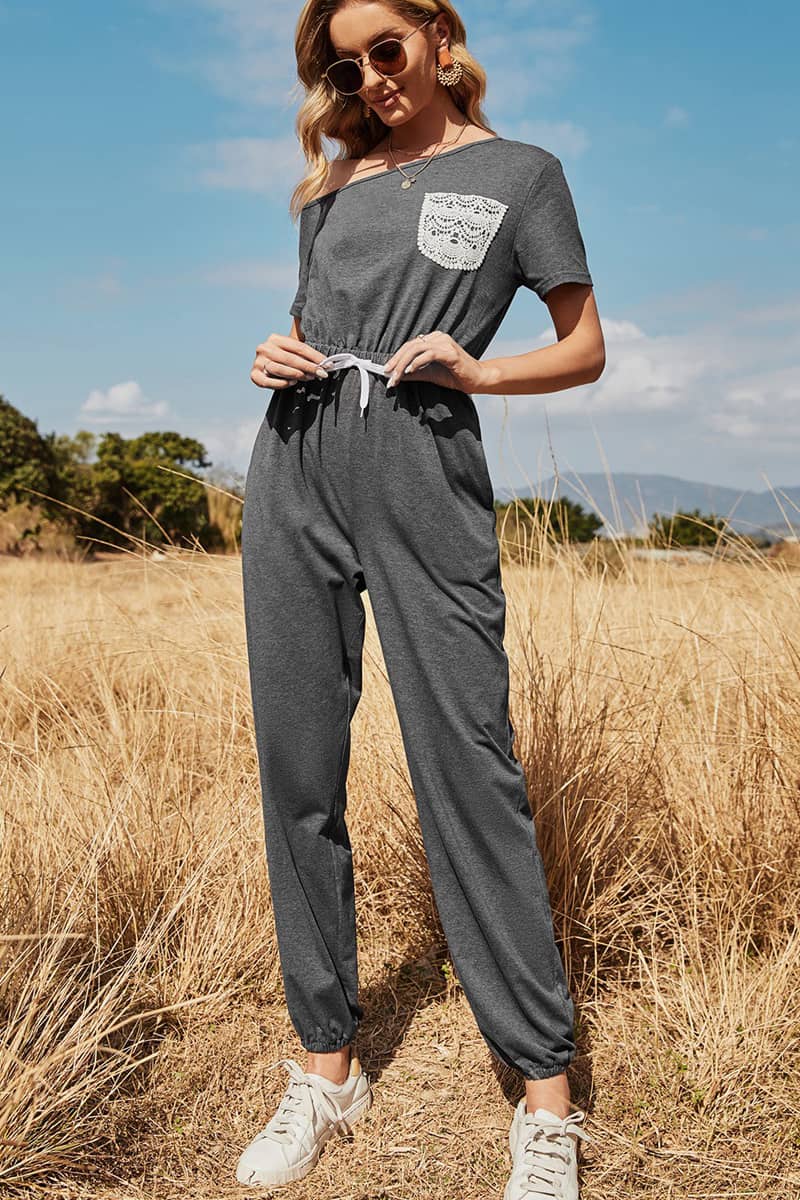 Casual loose-fit jumpsuit L | IFAUN