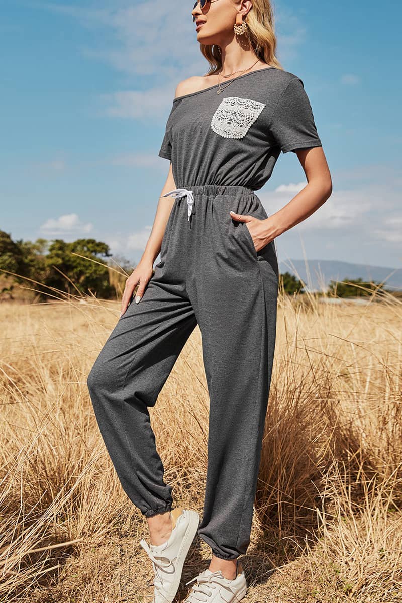 Casual loose-fit jumpsuit XL | IFAUN