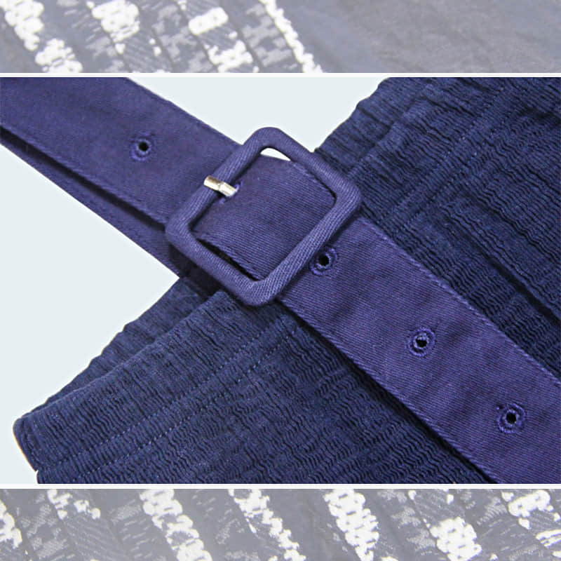Mid-length suspender skirt Reservation flower fashion dress  | IFAUN