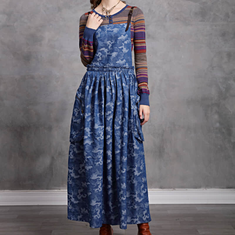 Summer fashion dress with big pockets  | IFAUN