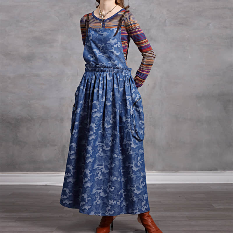 Summer fashion dress with big pockets  | IFAUN