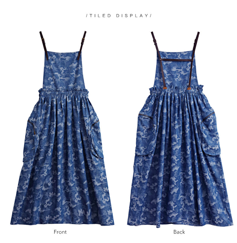 Summer fashion dress with big pockets  | IFAUN