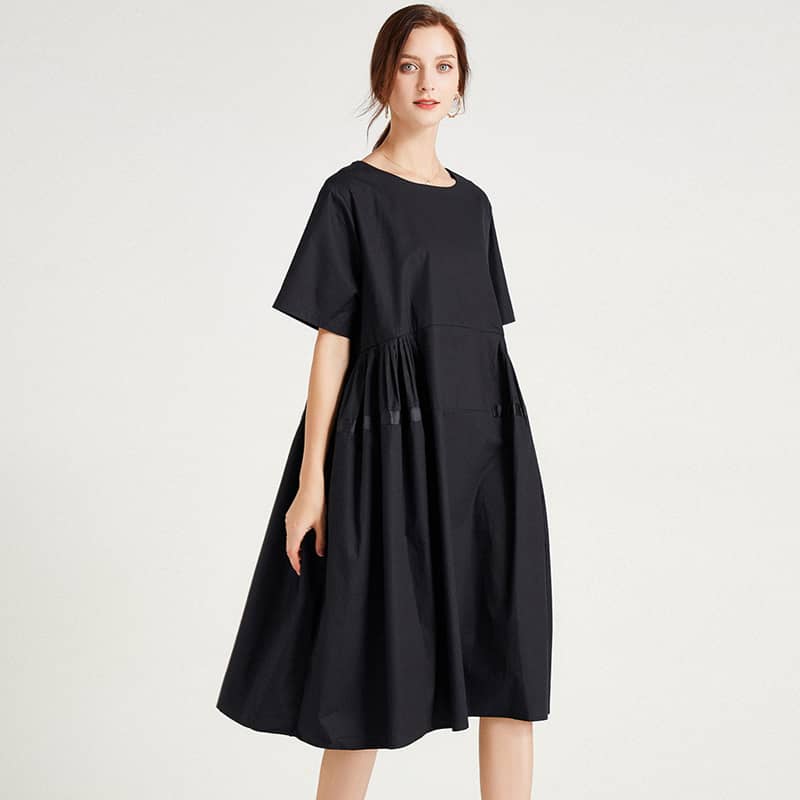 Plus size women's fashion loose dress  | IFAUN
