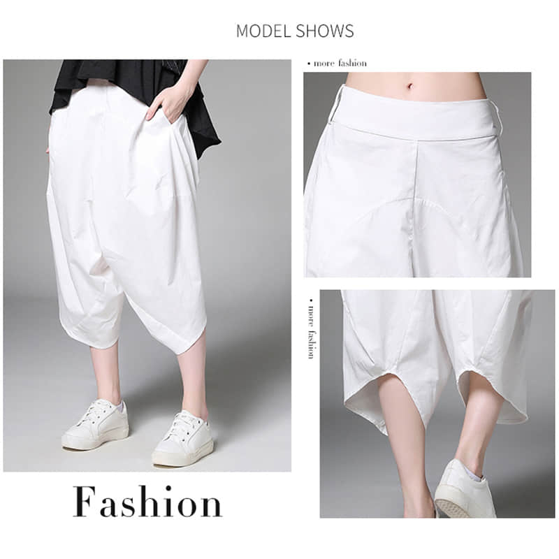 Women's plus size loose all-match harem pants  | IFAUN
