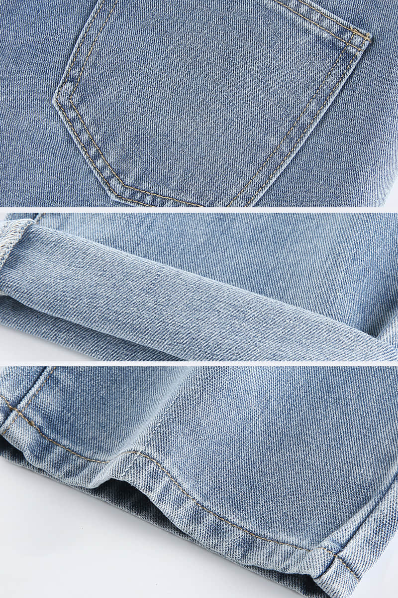 Women's featured sexy waist denim pants  | IFAUN