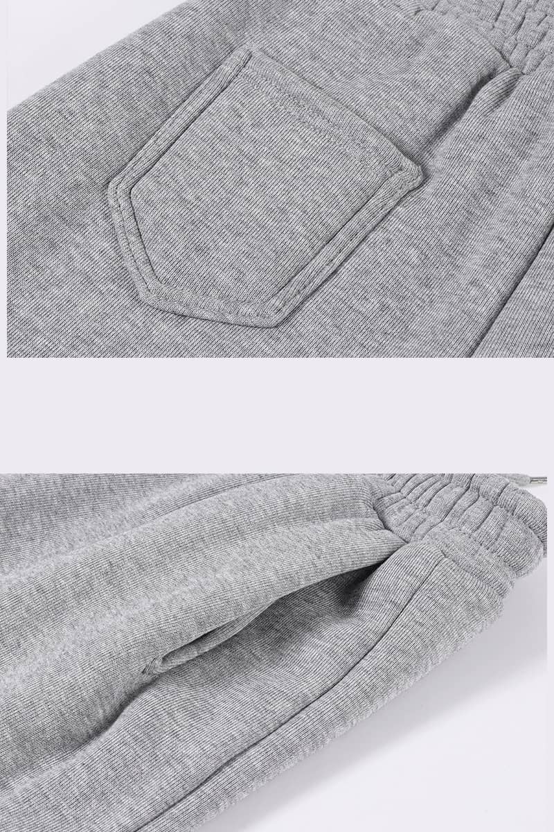 Women's winter lamb fleece wide leg pants