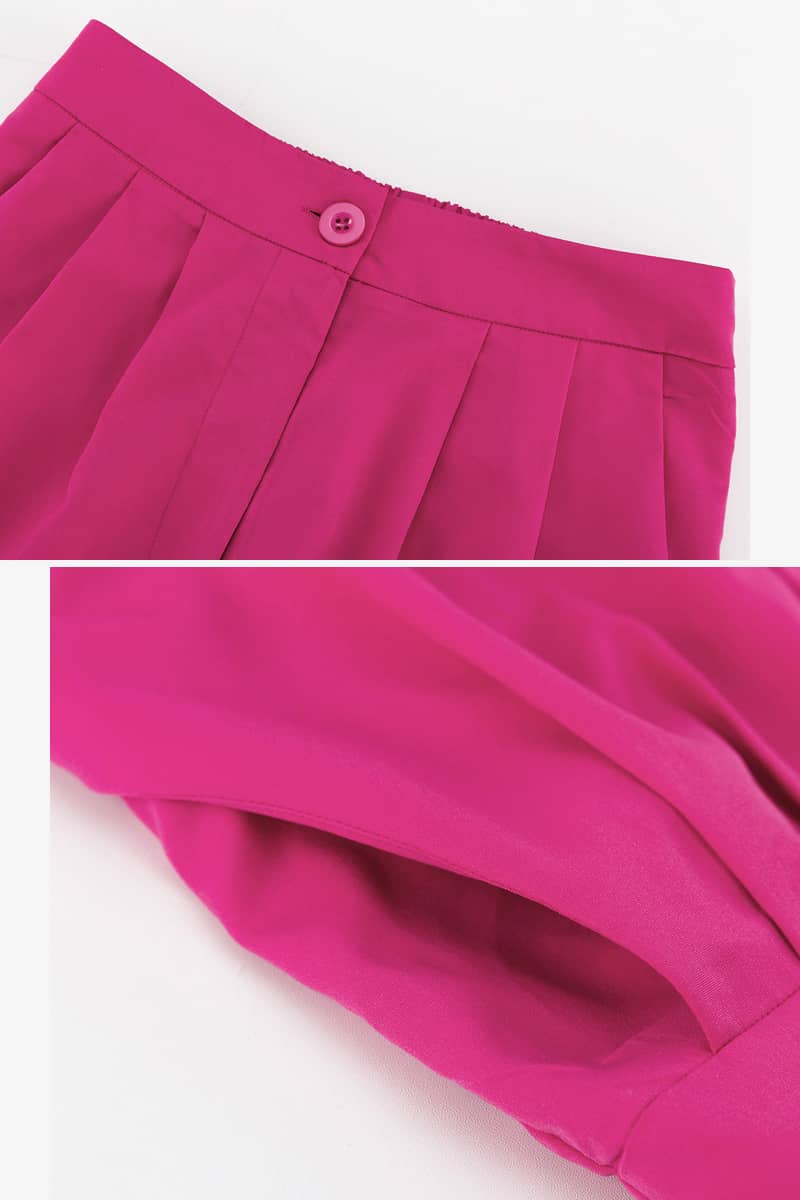 Stylish lace-up cargo trousers