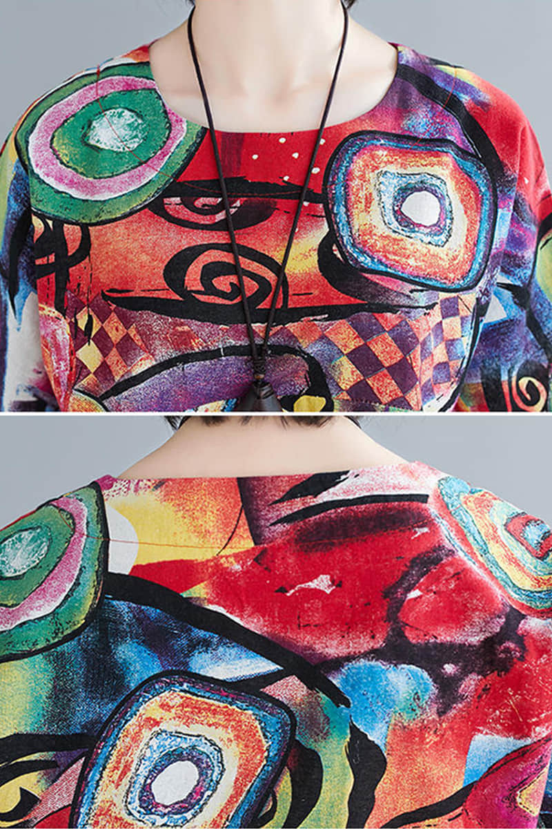 Large size printed casual Loungewear suit  | IFAUN