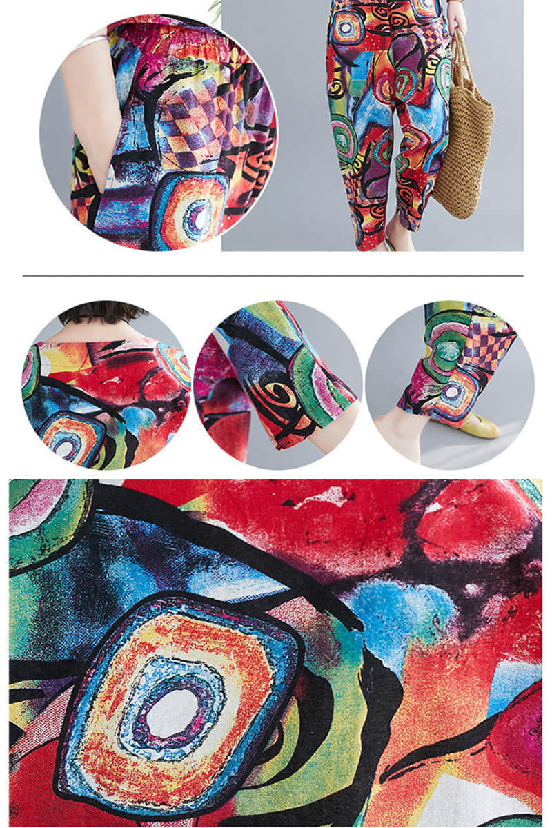 Large size printed casual Loungewear suit  | IFAUN