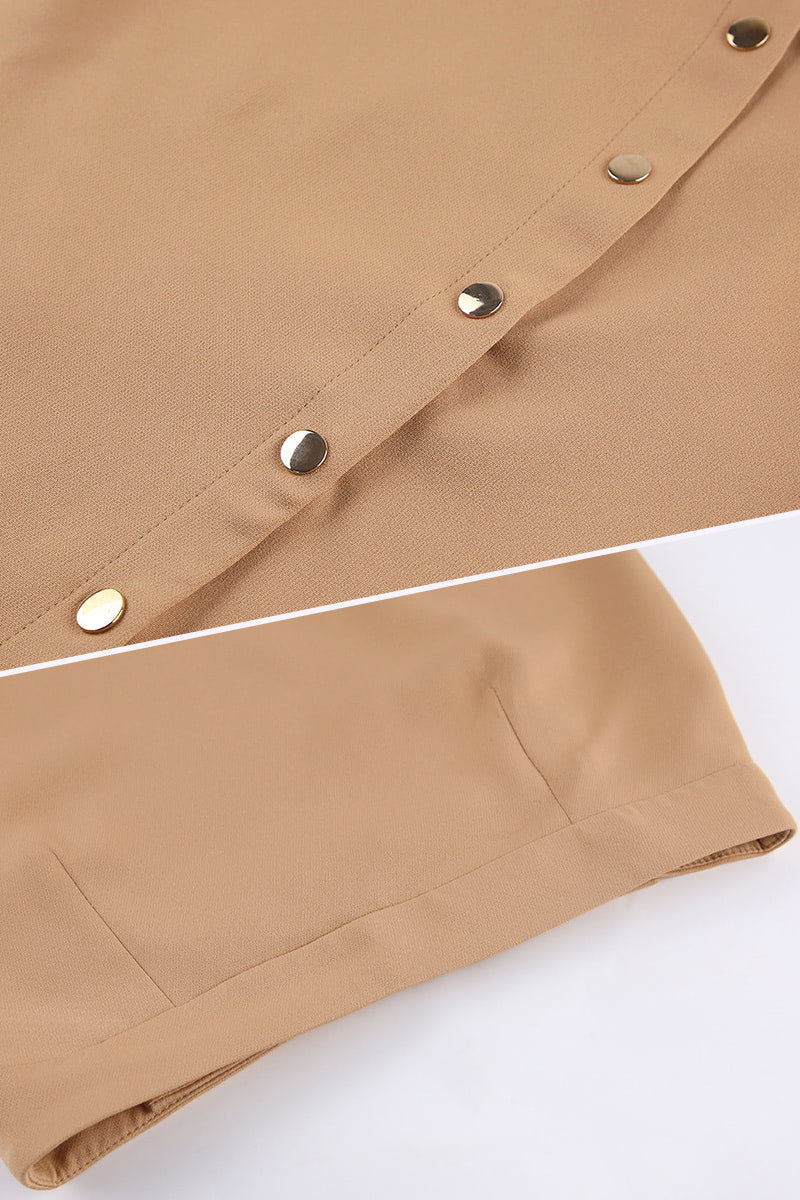 Slit skirt high waist A line skirt