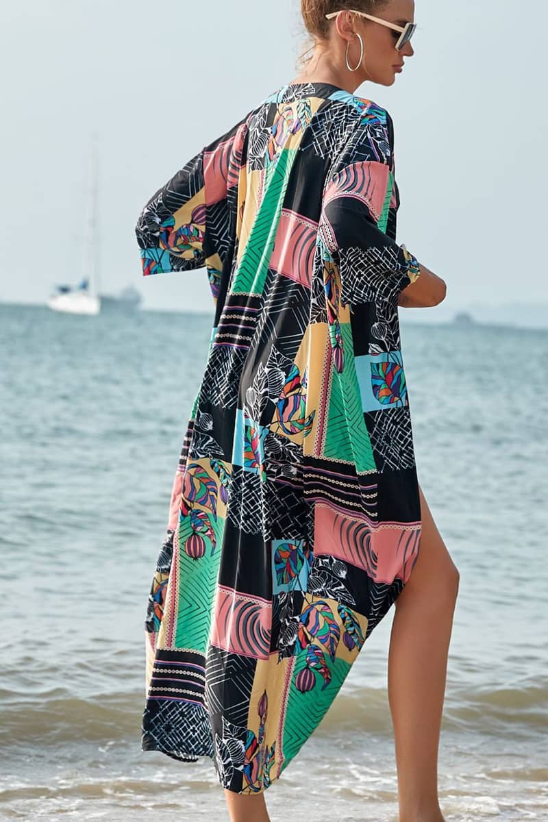 UPF Long Shirt Bohemian Cardigan  | IFAUN