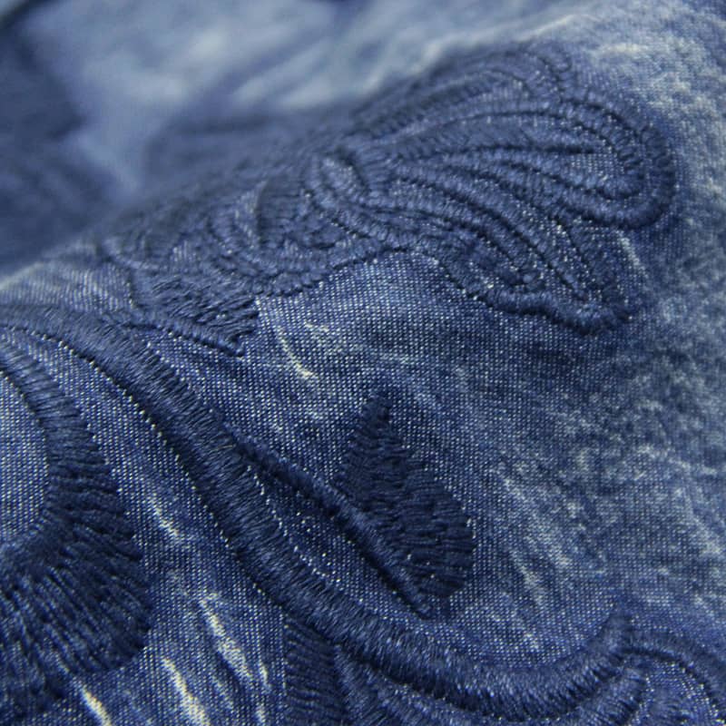 Irregular denim coat women