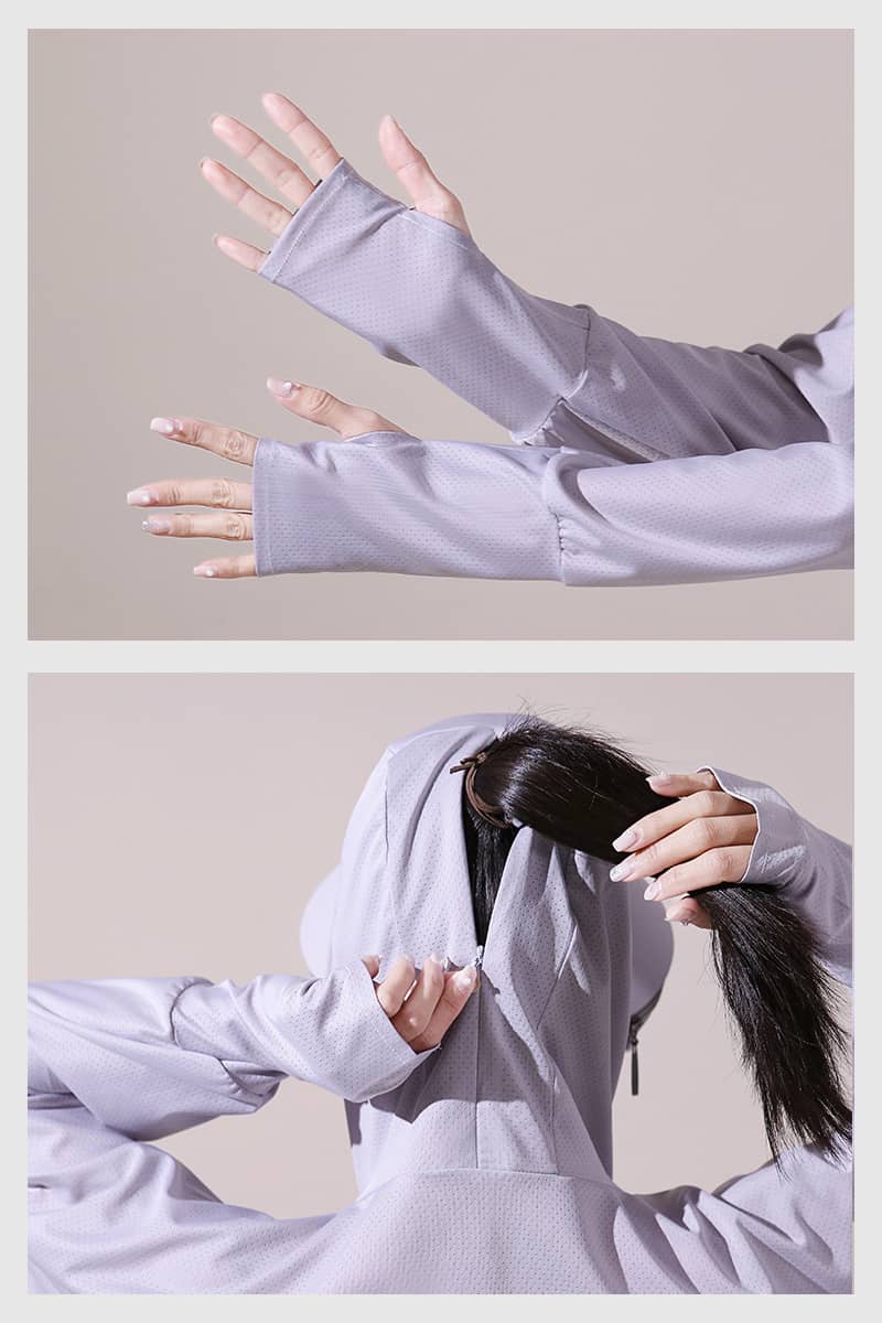 Light and breathable UPF cardigan for women (lens)