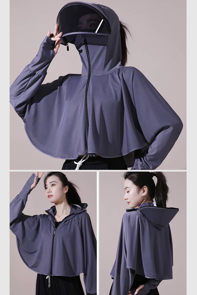 Light and breathable UPF cardigan for women (lens)